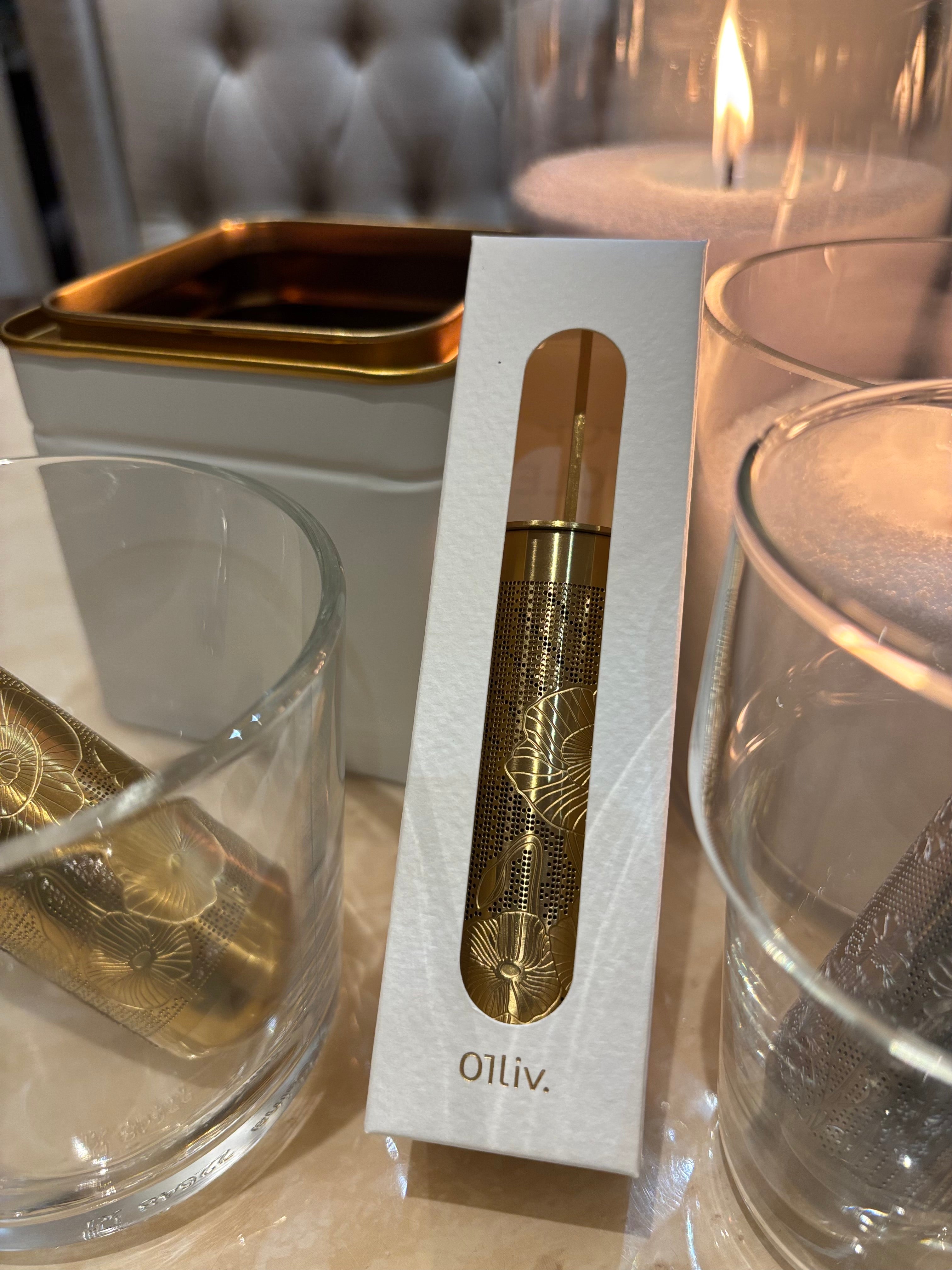 Gold in box