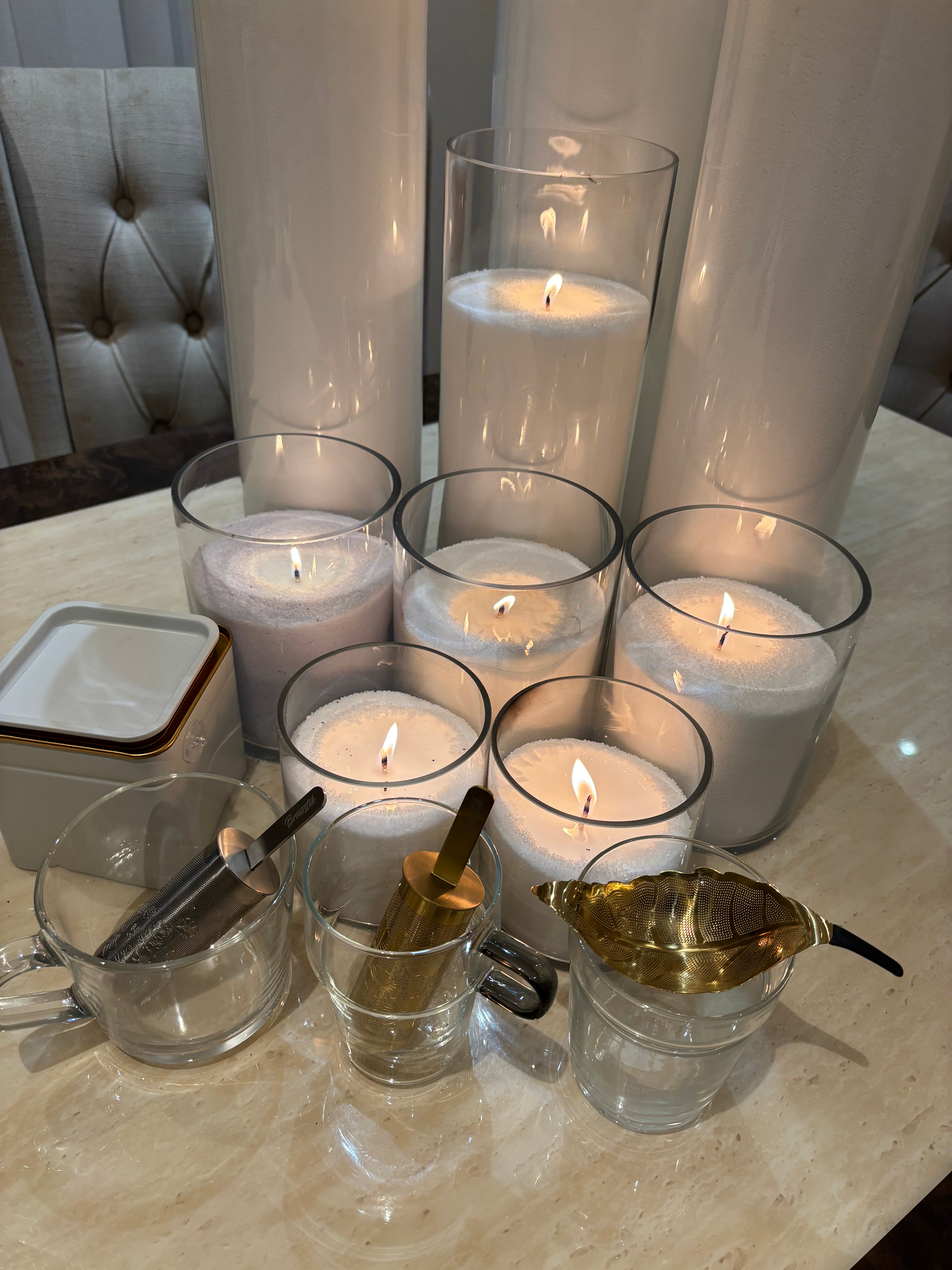 Brewstik with candles