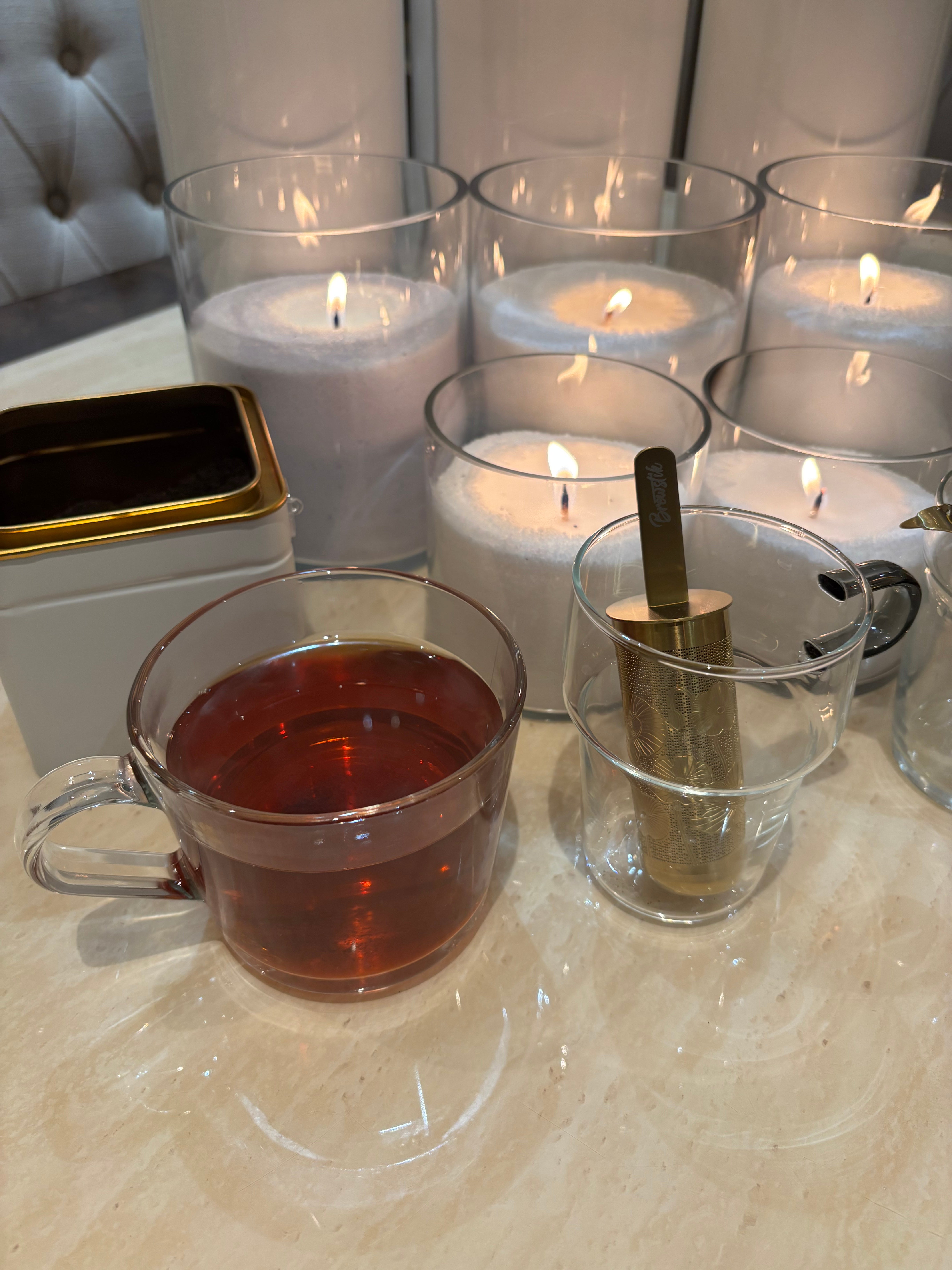 Brewstik with brewed tea